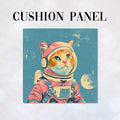 CUSHION Panel Space Cat Blue CP-305
