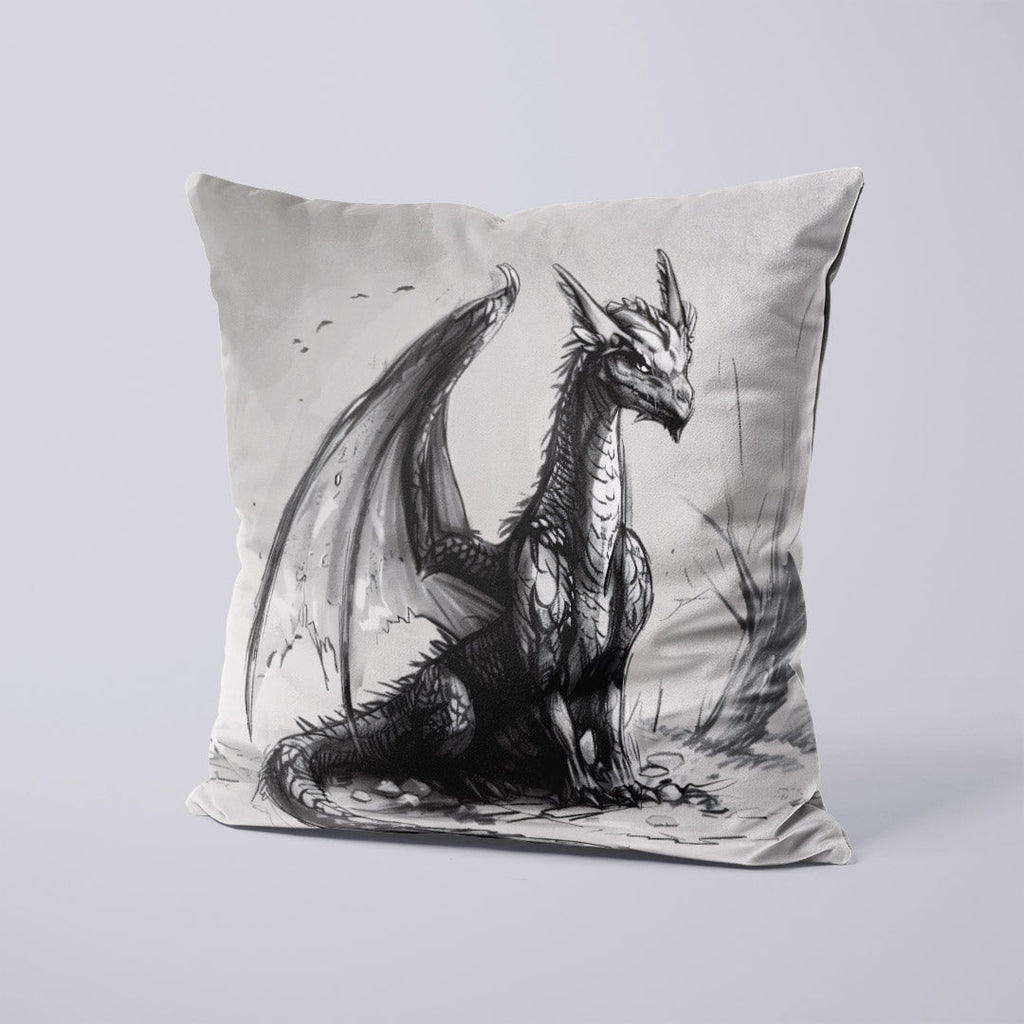 CUSHION Panel Charcoal Dragon CP-311