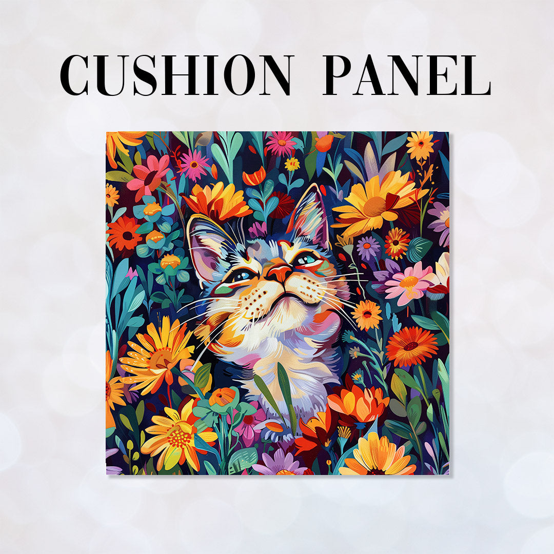 CUSHION Panel Garden Cat CP-324