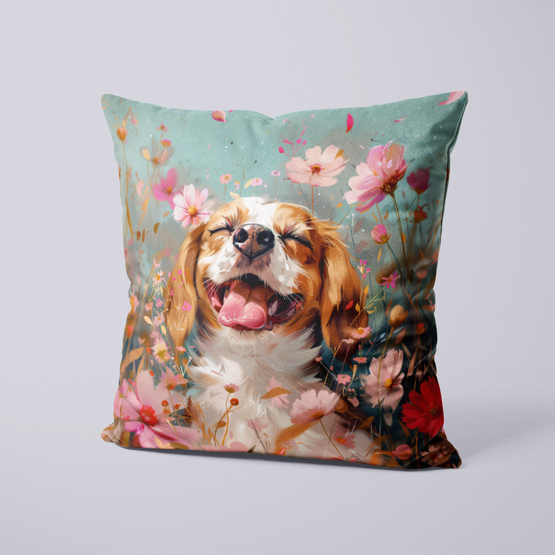CUSHION Panel Happy Beagle CP-326