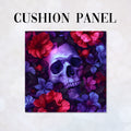 CUSHION Panel Midnight Skull CP-331