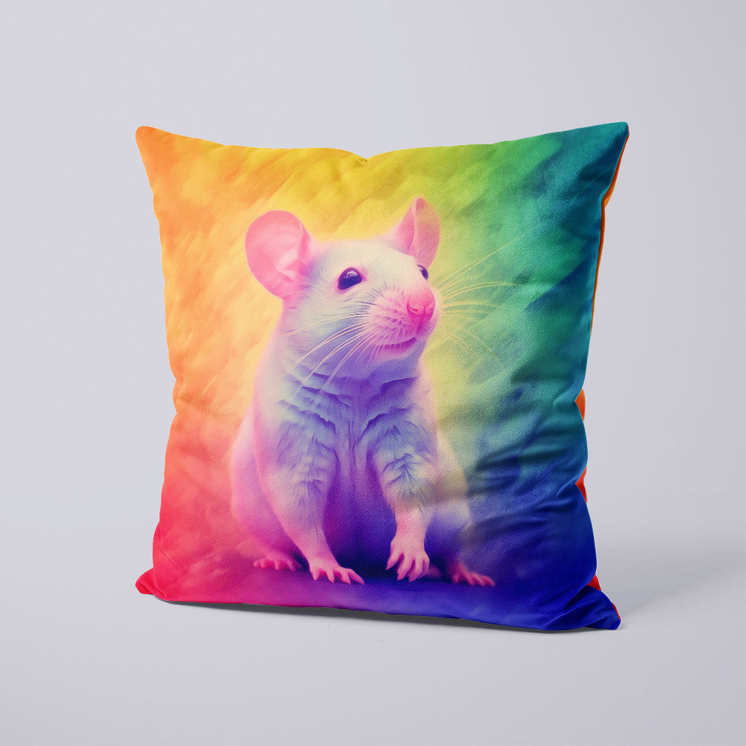CUSHION Panel Rainbow Rat CP-340