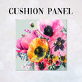 CUSHION Panel Shabby Chic Flowers 3 CP-349