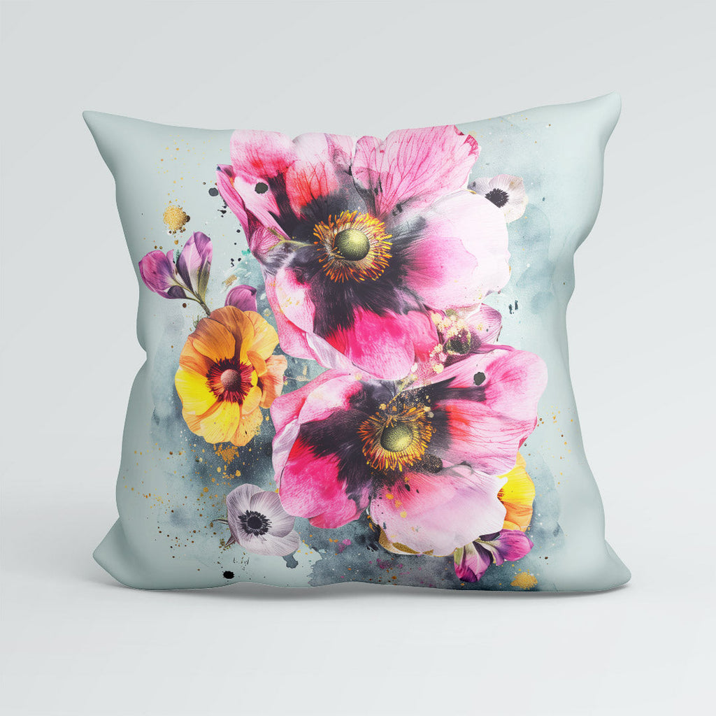 CUSHION Panel Shabby Chic Flowers 4 CP-350
