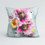 CUSHION Panel Shabby Chic Flowers 4 CP-350
