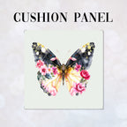 CUSHION Panel Floral Butterfly CP-352