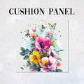 CUSHION Panel Shabby Chic Flowers 6 CP-358
