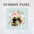 CUSHION Panel Shabby Chic Bees CP-359