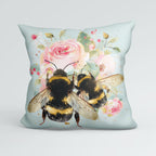 CUSHION Panel Shabby Chic Bees CP-359