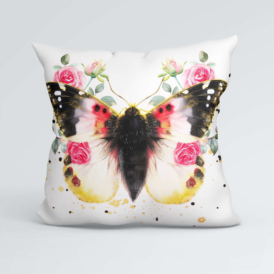 CUSHION Panel Butterfly White CP-363
