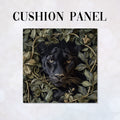 CUSHION Panel Embroidered Puma CP-366