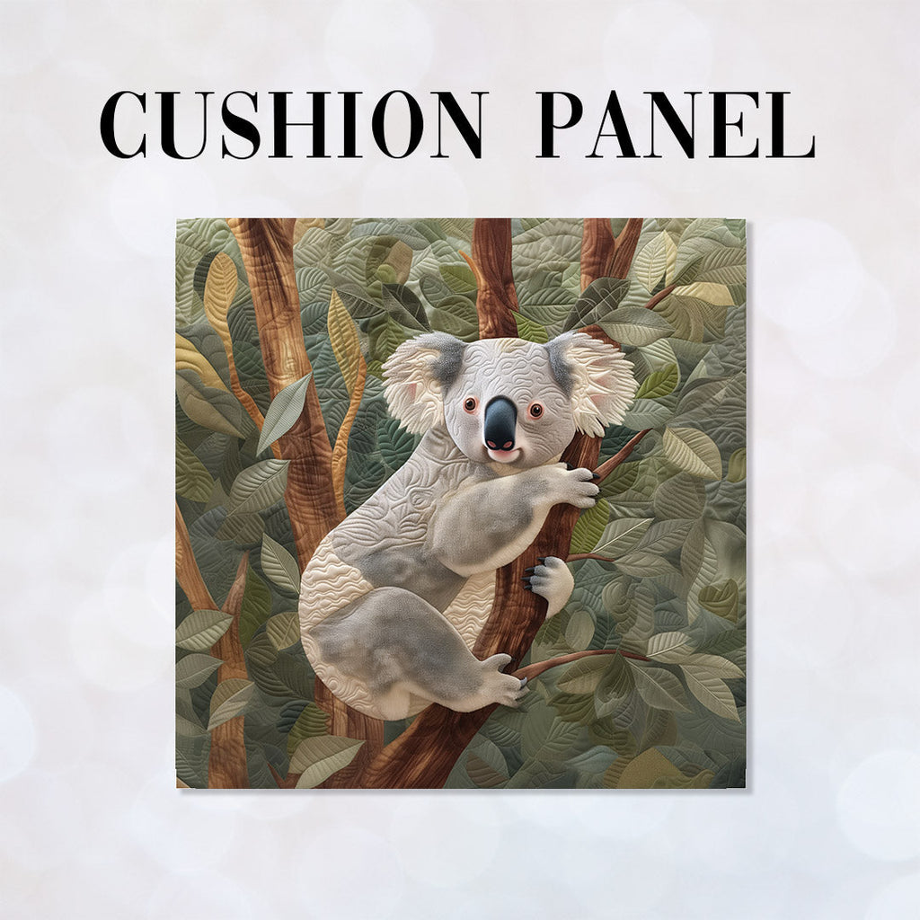 CUSHION Panel Quilted Koala 2 CP-371