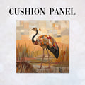 CUSHION Panel Quilted Emu CP-372