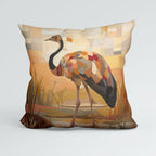 CUSHION Panel Quilted Emu CP-372