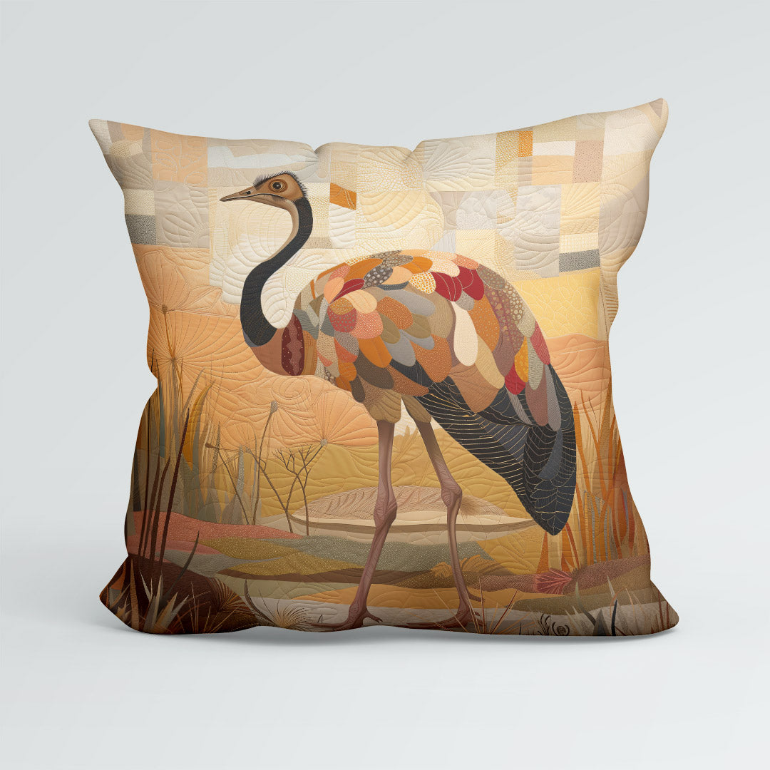 CUSHION Panel Quilted Emu CP-372