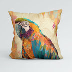 CUSHION Panel Colourful Parrot CP-375