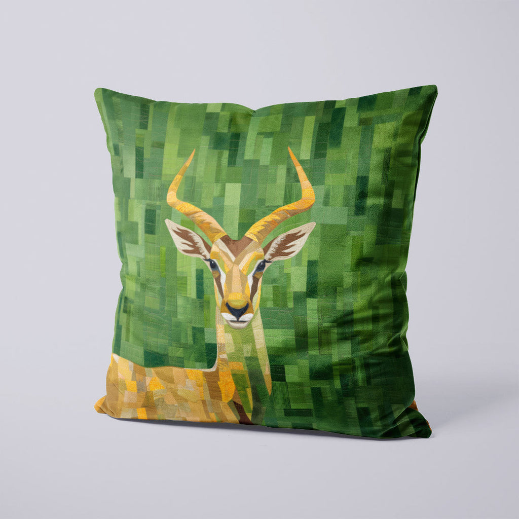 CUSHION Panel Quilted Gazelle CP-381