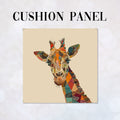 CUSHION Panel Patchwork Giraffe CP-382