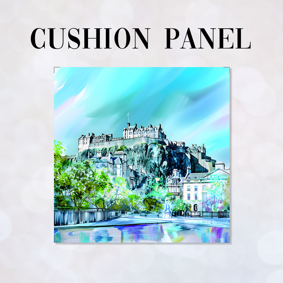 CUSHION Edinburgh Castle CP-386