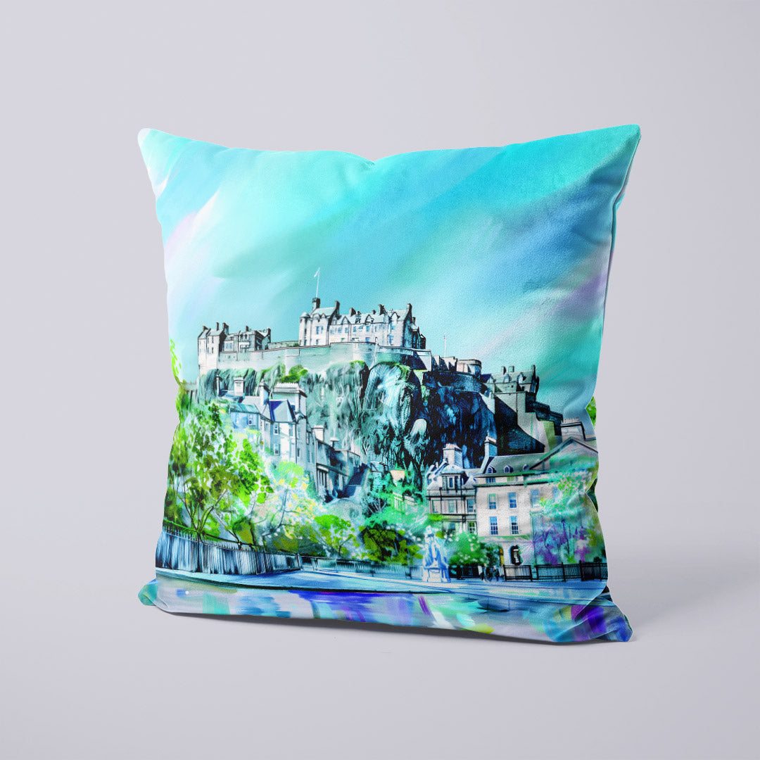 CUSHION Edinburgh Castle CP-386