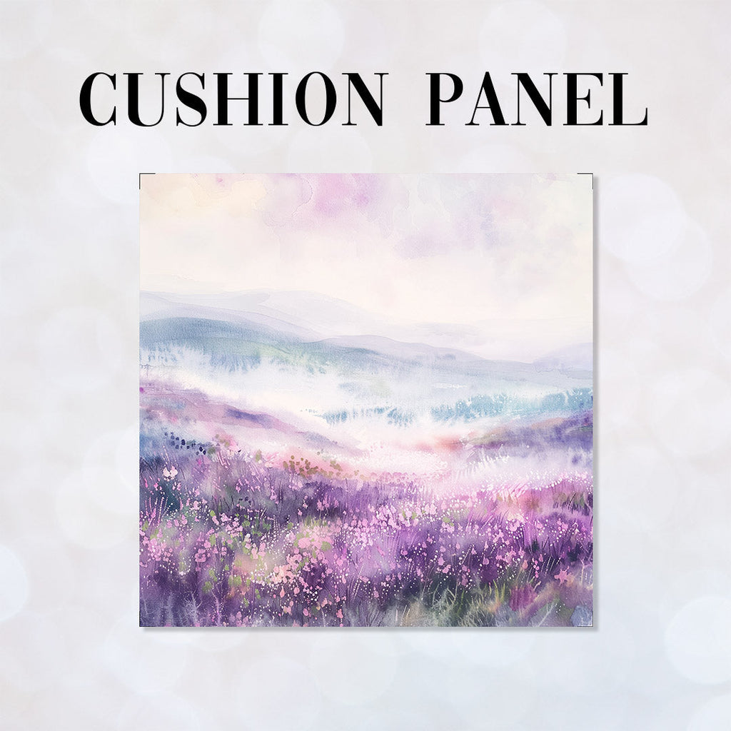 CUSHION Watercolour Highlands at Dawn CP-398