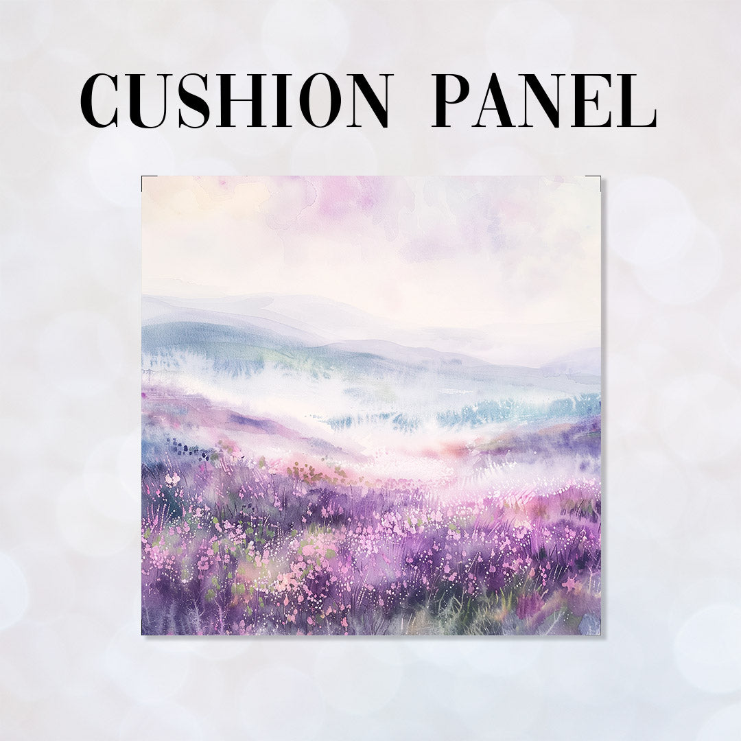 CUSHION Watercolour Highlands at Dawn CP-398