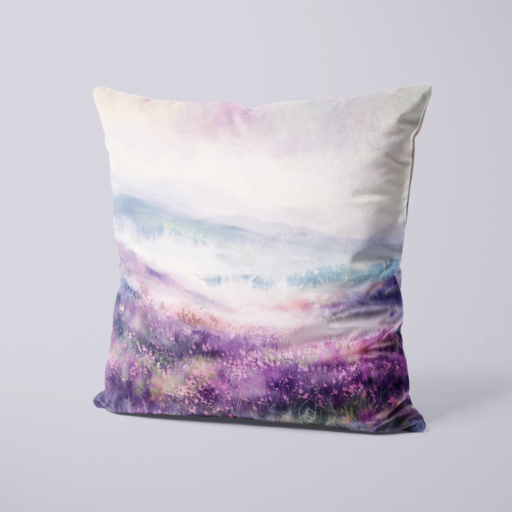 CUSHION Watercolour Highlands at Dawn CP-398