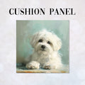 CUSHION Panel Maltese Dog CP-408