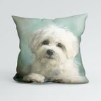 CUSHION Panel Maltese Dog CP-408