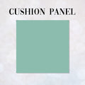 CUSHION CO-ORD Black Greyhound On Mint CP-410