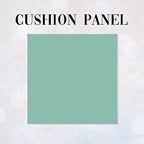 CUSHION CO-ORD Black Greyhound On Mint CP-410