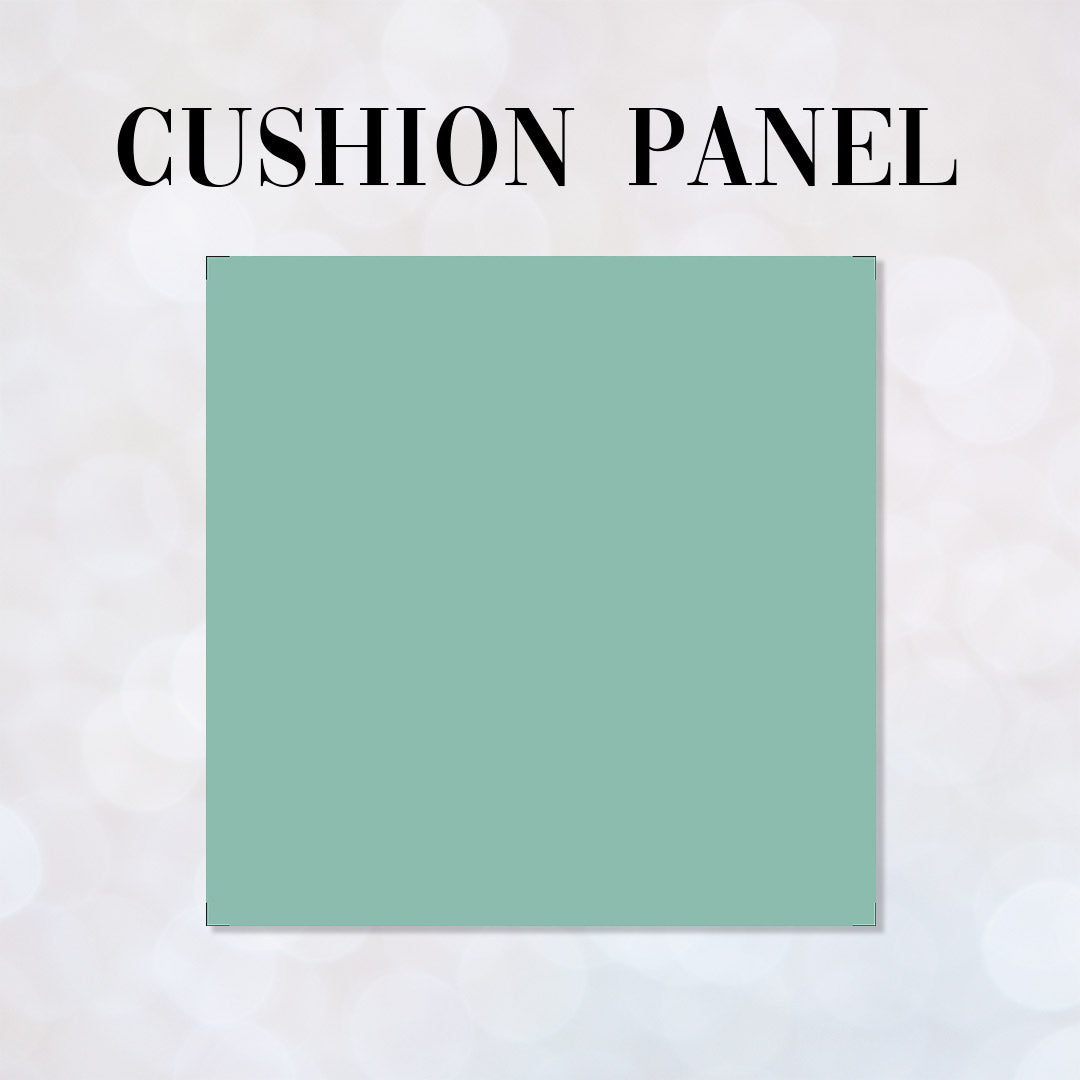 CUSHION CO-ORD Black Greyhound On Mint CP-410