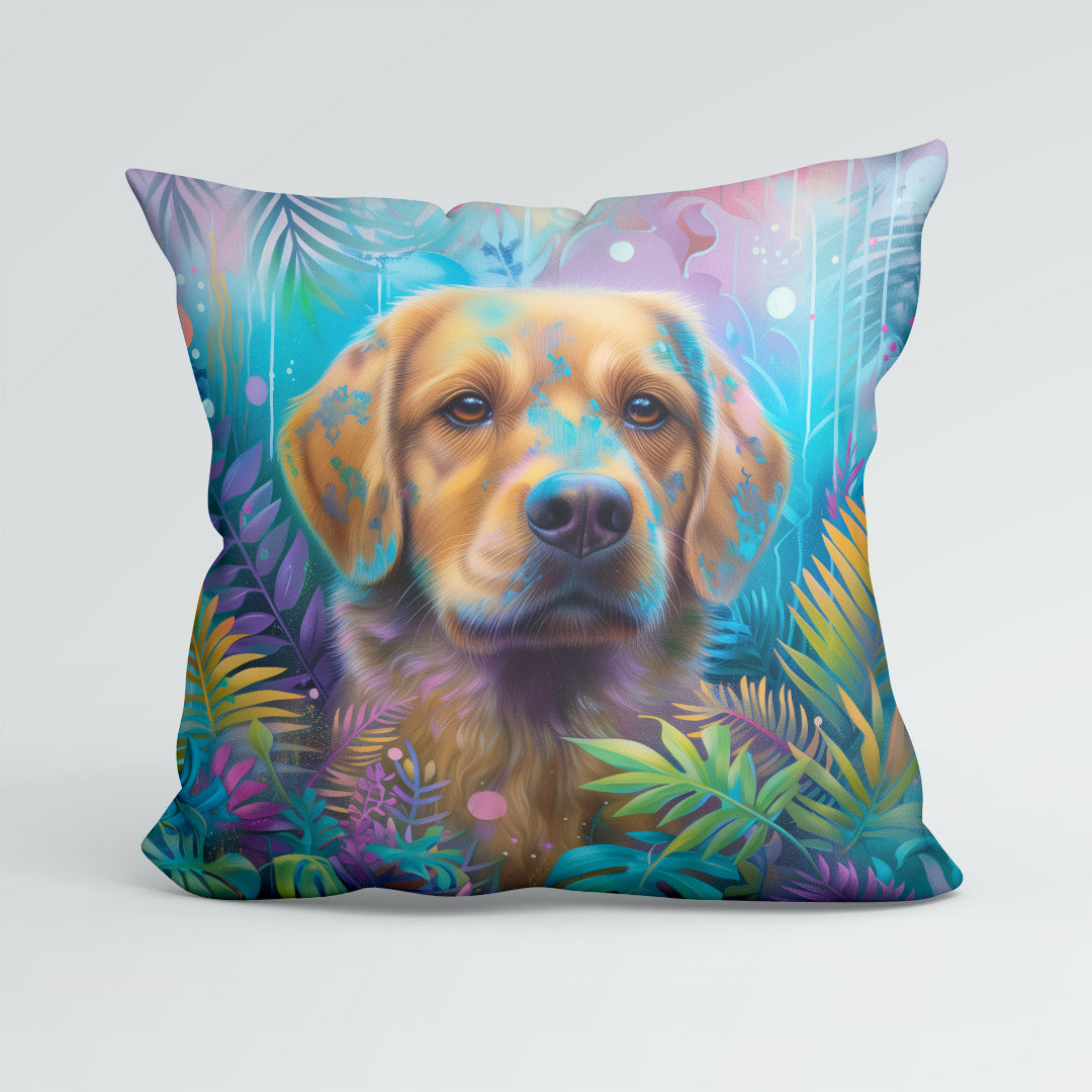 CUSHION Pastel Labrador Pup CP-434
