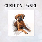 CUSHION Rhodesian Ridge Dog White CP-436