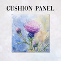 CUSHION Watercolour Thistle 2 CP-439
