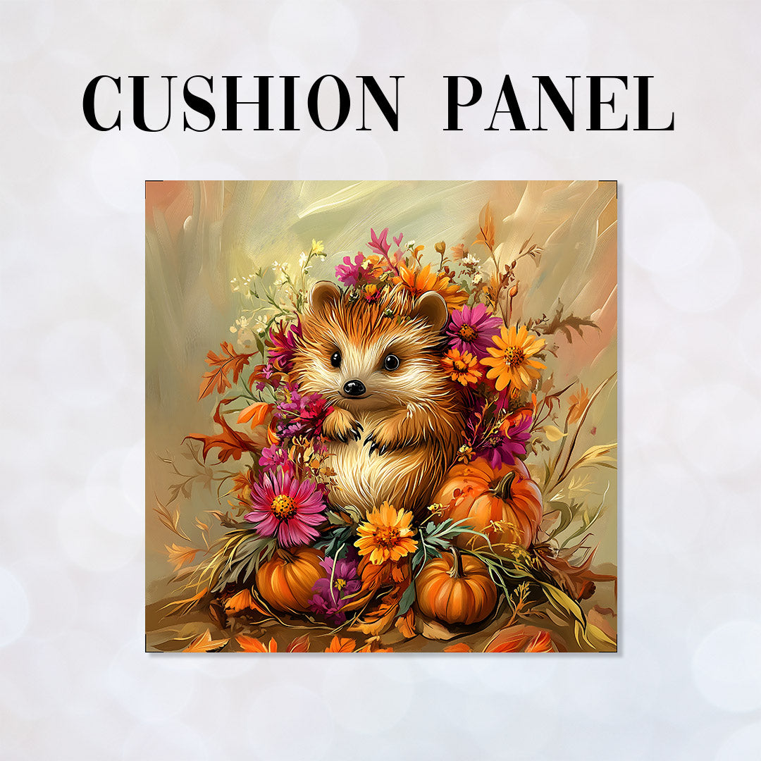CUSHION Autumn Hedgehog CP-441