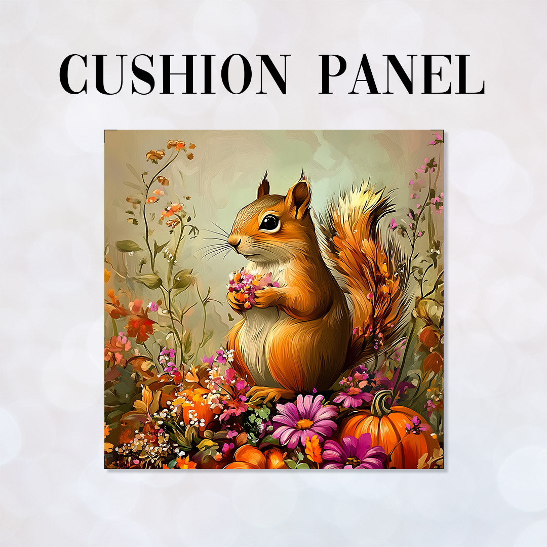 CUSHION Autumn Squirrel CP-442