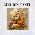 CUSHION Autumn Floral Fox CP-443