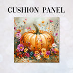 CUSHION Autumn Floral Pumpkin CP-450