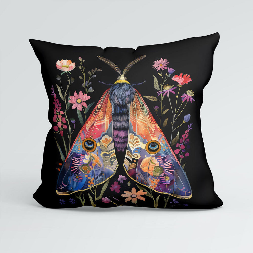 CUSHION Floral Moth CP-451