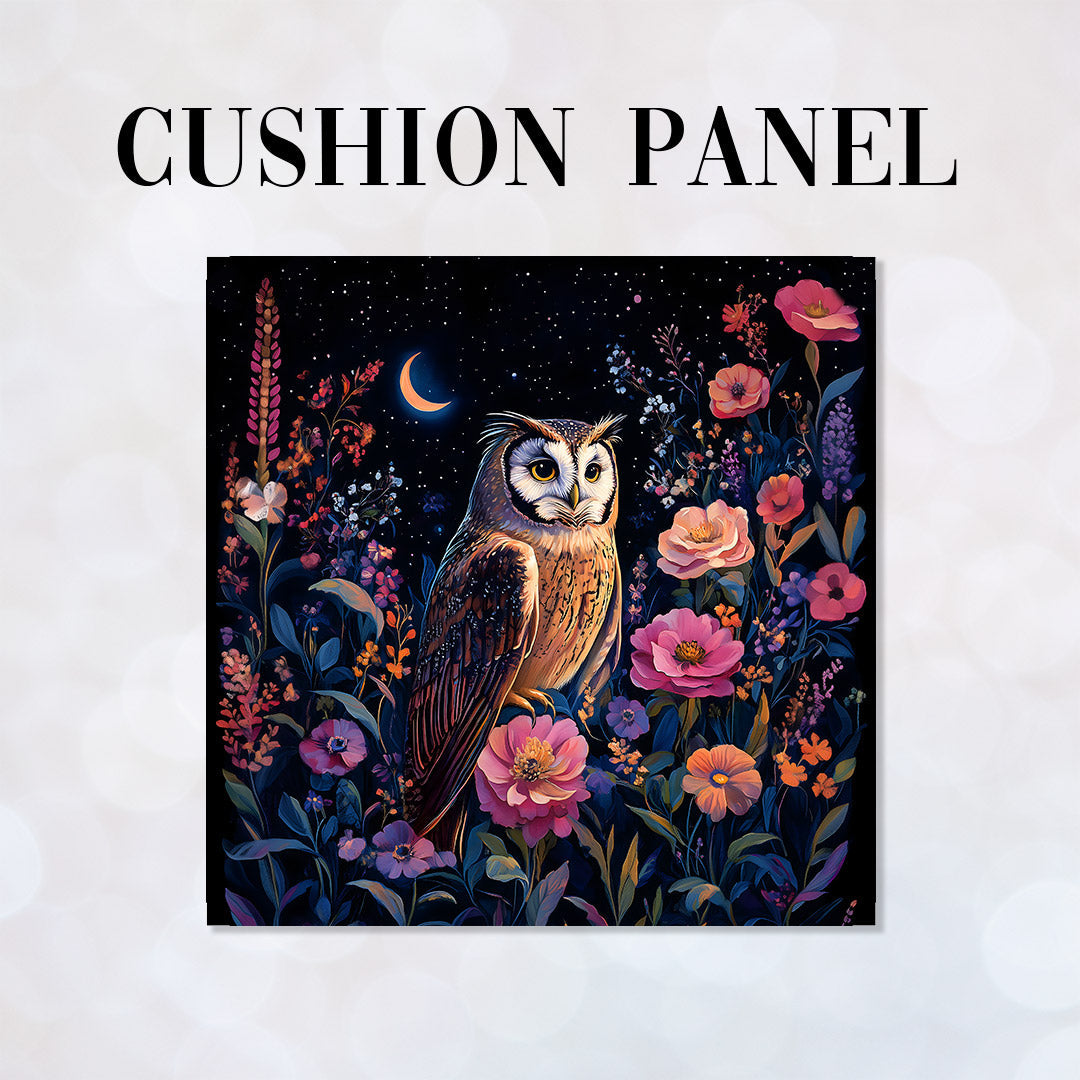 CUSHION Floral Night Owl CP-452