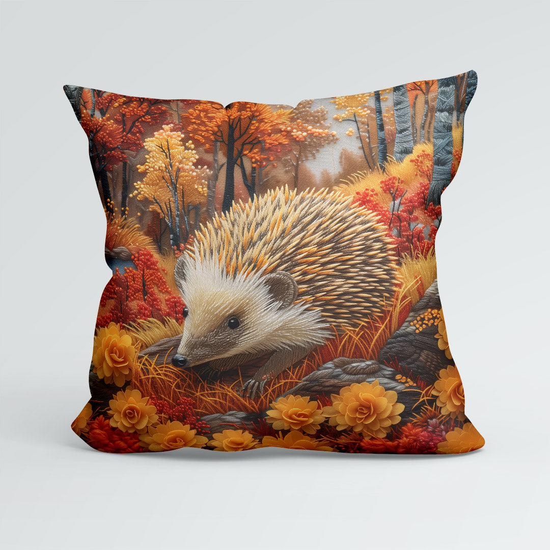CUSHION Autumn Hedgehog CP-461