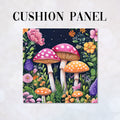 CUSHION Floral Mushrooms CP-463