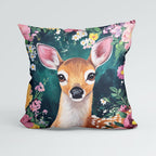 CUSHION Floral Fawn CP-464