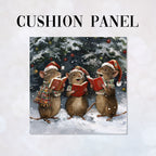 CUSHION Caroling Mice CP-466