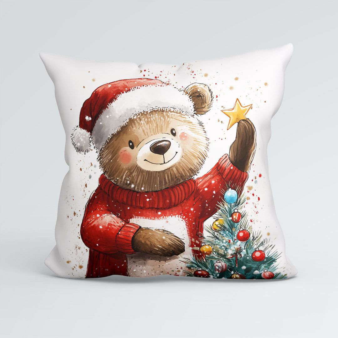 CUSHION Christmas Bear CP-467