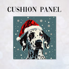 CUSHION Christmas Dalmatian Dog CP-470