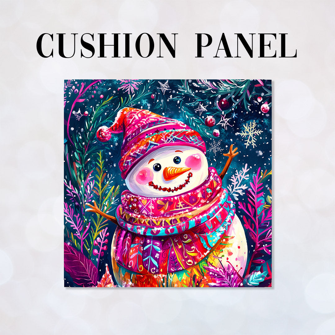 CUSHION Jolly Snowman CP-476