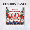 CUSHION Panel Singing Merry Gnomes CP-478