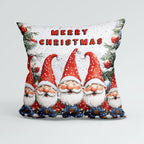 CUSHION Panel Singing Merry Gnomes CP-478